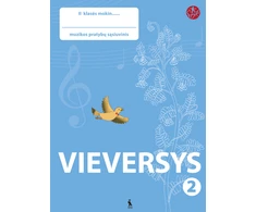 Šviesa Vieversys. Muzikos pratybų sąsiuvinis 2 klasei (serija „ŠOK“)