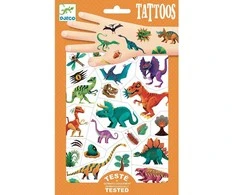 Djeco Tatuiruotės - Dinozaurai (50+ tatuiruočių) ( DJ09598 )