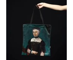 Tekstilinis krepšys PITEX "Slapta meilė "Barbara", TBSL_Slapta Meilė_Barbara, dydis S, audinys Luna