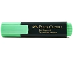 Teksto žymeklis Faber-Castell, žalios spalvos, kirstu galiuku, 1,2 - 5mm