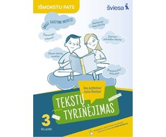 KNYGA Šviesa Lietuvių kalbos tekstų tyrinėjimas 3 klasei