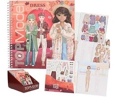 Top Model Populiariausias modelis – TOPModel Dress Me Up lipdukų knygelė COZY ()