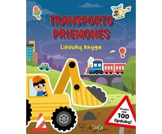 Transporto priemonės. Lipdukų knyga