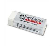 Trintukas Faber-Castell Dust Free, 62x21x12mm ,baltos spalvos