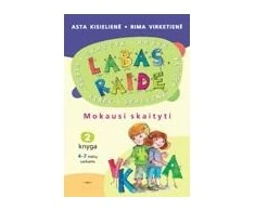 Labas, raide. Mokausi skaityti. 2 knyga