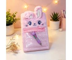 Užrašų knygelė BUNNY, A5, 80 lapų, su rašikliu