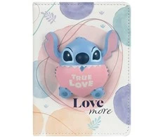 Užrašų knygelė dėžutėje Disney STITCH PASTEL, Motyvas 3, B6, 100 lapų, minkštu viršeliu