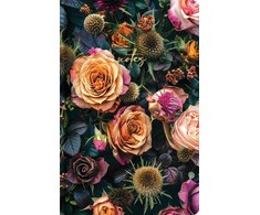 Lastva Užrašų knygutė A6 96lap 70g langeliais BLOOM
