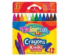 Vaškinės kreidelės Colorino Kids, 12 spalvų