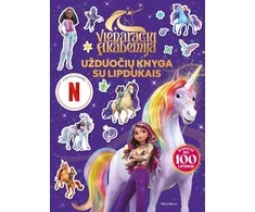 Vienaragių akademija. Užduočių knyga su lipdukais