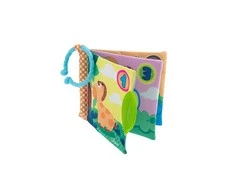 Chicco BABY SENSES minkšta knygutė-kramtukas 1-2-3, 00072376000000