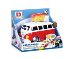 BB JUNIOR autobusiukas Volkswagen Press &amp; Go, 16-85110