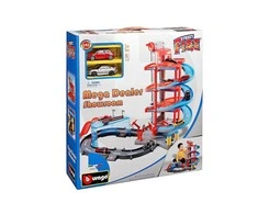 BBURAGO 1:43 trasos rinkinys Mega Dealer Showroom Street Fire, 18-30031