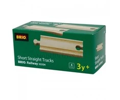 Ravensburger Brio geležinkelis BRIO mažų tiesių kelio detalių rinkinys, 33334
