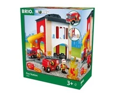 Brio Railway BRIO GELEŽINKELIS Gaisrinės stotis, 33833