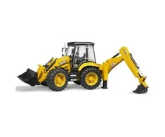 BRUDER traktorius su krautuvu JCB 5CX eco ekskavatorius, 02454