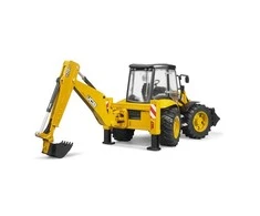 BRUDER traktorius su krautuvu JCB 5CX eco ekskavatorius, 02454