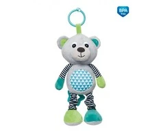 CANPOL BABIES pakabinamas muzikinis žaislas, Bears Grey 68/053_grey