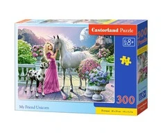 Castorland Dėlionė 300 vnt. - Mano draugas vienaragis