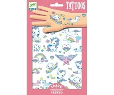 DJECO Body Art tatuiruotės Vienaragiai, DJ09575 ( DJ09575 )