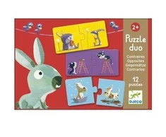 DJECO Žaidimas - dėlionė Priešingybės, DJ08162 ( DJ08162 )
