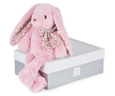 Doudou et Compagnie Paris DOUDOU ET COMPAGNIE pliušinis rožinis kiškis 40 cm, HO2435