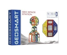 GEOSMART magnetinis konstruktorius su RC GeoSpace Station 70 pcs., GEO401