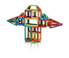 GEOSMART magnetinis konstruktorius su RC GeoSpace Station 70 pcs., GEO401