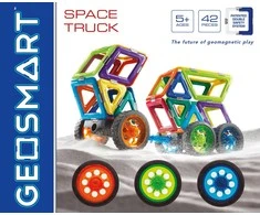 GEOSMART magnetinis konstruktorius su RC Space Truck 42 vnt., GEO301