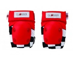 GLOBBER kelių ir alkūnių apsaugų rinkinys raudonas Racing , 529-001