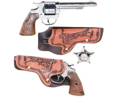 Pulio Gonher Guns GONHER rinkinys kaubojaus ginklų WILD-WEST, 158/0