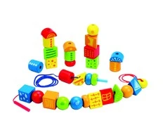 HAPE kaladėlės suveriamos, vaivorykštės spalvų, E1019