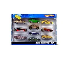 Mattel HOT WHEELS dešimties automodelių rinkinys, 54886