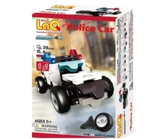 Yoshiritsu Japoniškas edukacinis konstruktorius LAQ HAMACRON Mini Police Car, nuo 3 m.