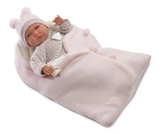 LLORENS kūdikis vokelyje Lala 40cm, 74048