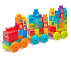 Žaislinis traukinys Mega Bloks DXH35 (60 detalių)