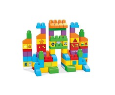 MEGA BLOKS rinkinys "Mokymosi krepšelis" (150 det.), FVJ49