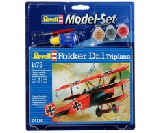 Revell MODEL SET - Lėktuvas Fokker