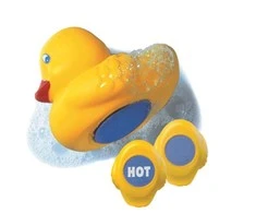 MUNCHKIN žaisliukas reaguojantis į karštą vandenį Baltas Hot safety bath duck 0m+ 011051