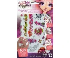 NEBULOUS STARS rinkinys Temporary Tattoos - Asst., 11410