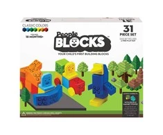 Teka PEOPLE BLOCKS Klasikinis magnetinių kaladėlių rinkinys, PB320