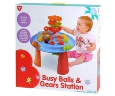 PLAYGO INFANT&amp;TODDLER žaidimų stalas Busy Balls &amp; Gears Station, 2940