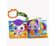 PLAYGRO pakabinamas žaislas knygelė - Diena ūkyje, 0186967
