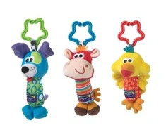 Nascita PLAYGRO pakabinamas žaislas Trys draugai My First, 0181059