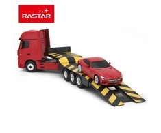 RASTAR vilkikas su automobiliu valdomas RC Mercedes-Benz Actros, asoort.,74940