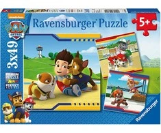 Ravensburger Dėlionė  3x49 vnt. - Šunyčiai patruliai (PAW Patrol)
