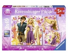 RAVENSBURGER dėlionė DP: Rapunzel 3x49 d, 092987
