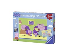 Ravensburger Dėlionė 2x12 vnt. - Pepa Pig