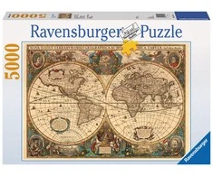 Ravensburger Dėlionė 5000 vnt. - Senovinis pasaulio žemėlapis