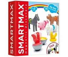 Smartmax SMART MAX konsturktorius Mano pirmoji gyvūnų ferma SMX221